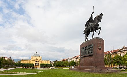King Tomislav's Statue at his square