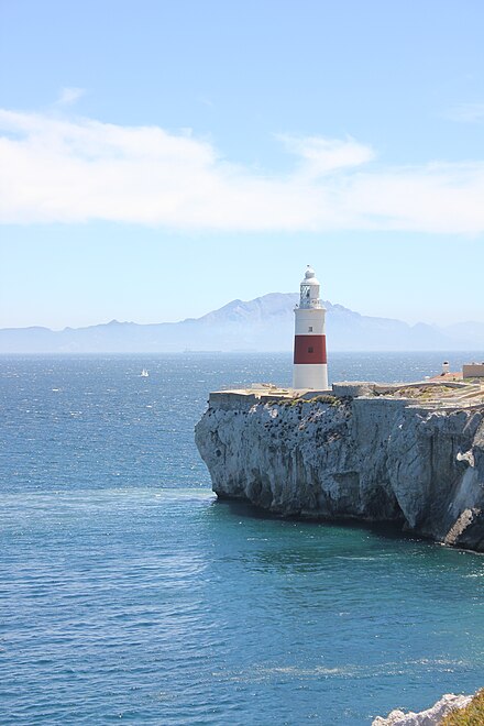 Europa Point Lighthouse.