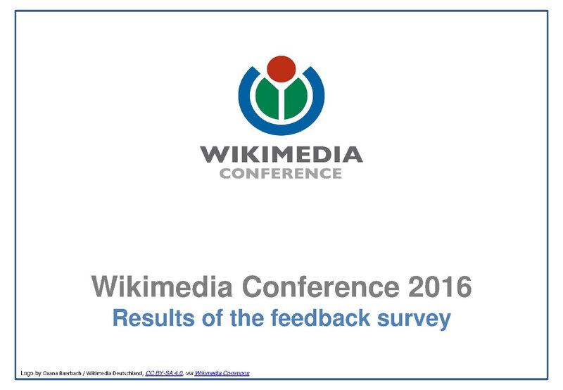 File:Evaluation Survey Wikimedia Conference 2016.pdf