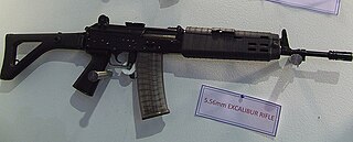 <span class="mw-page-title-main">Excalibur rifle</span> Assault rifle