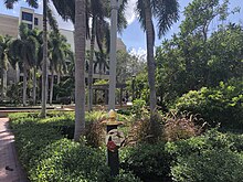 Library garden welcome sign on the Lee campus. FSW Lee Campus Library Garden.jpg