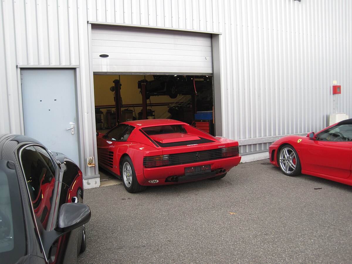 Ferrari Testarossa 1984 фары