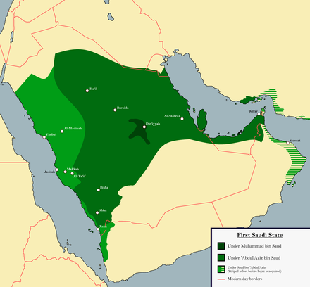The First Saudi state (1744–1818)