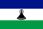 Lesothoનો રાષ્ટ્રધ્વજ