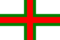 Flag of the British and Irish Steam Packet Company (B&I) dissolved 1992