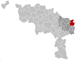 Fleurus Hainaut Belgium Map.png