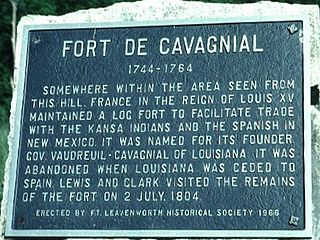 <span class="mw-page-title-main">Fort de Cavagnial</span> French fort and trading post