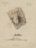 Geologische kaart uit de 19e eeuw