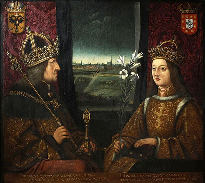 File:Frederick III and Eleanor of Portugal.jpg