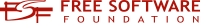 Logo-ul Free Software Foundation și wordmark.svg