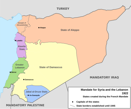 Tập tin:French Mandate for Syria and the Lebanon map en.svg