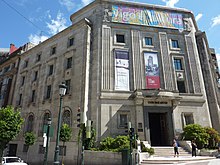 Casa de las Artes en la antigua sucursal del Banco de España