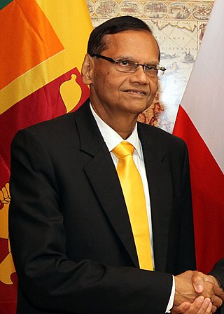 <span class="mw-page-title-main">G. L. Peiris</span> Sri Lankan politician and academic (born 1946)