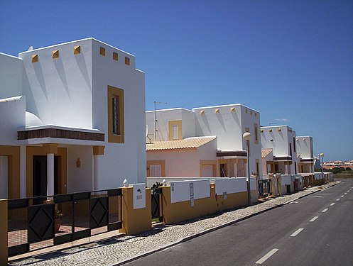 A street in the village of Gale, Portugal