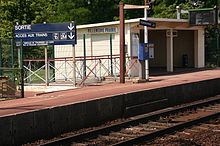 Platform dari Villeneuve-Prairie