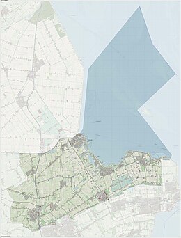 Dutch Topographic map of Medemblik, June 2015