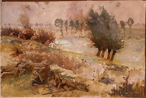George Edmund Butler - The fight at the quarry outside Bapaume