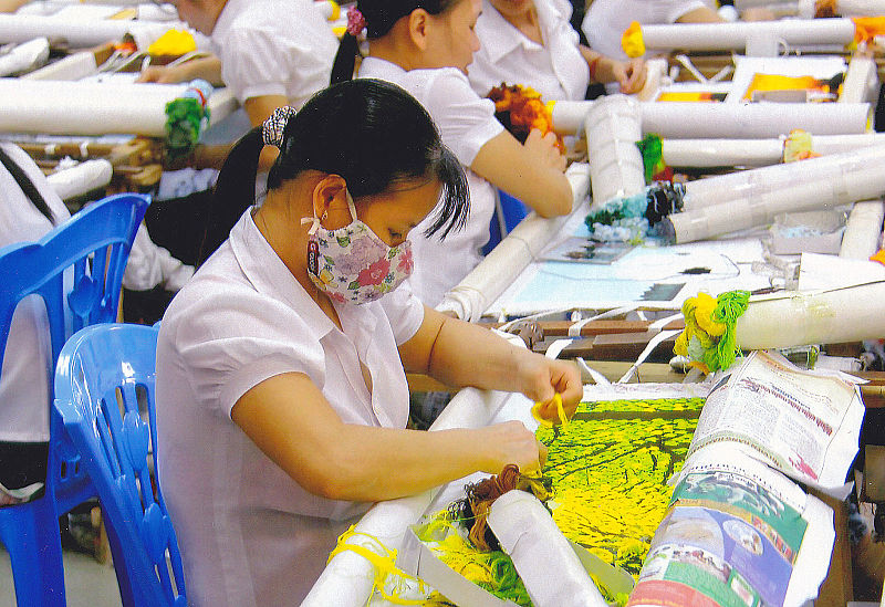 File:Girl to work with mouth swab on Vietnam.jpg