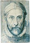Giuseppe Arcimboldo, self portrait, c. 1577