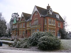 Goff's Park House, Crawley, Winter Scene