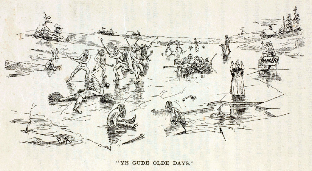 "YE GUDE OLDE DAYS."