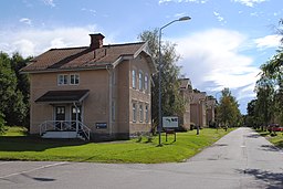 Gruvarbetarbostäder vid Stora Hagen.