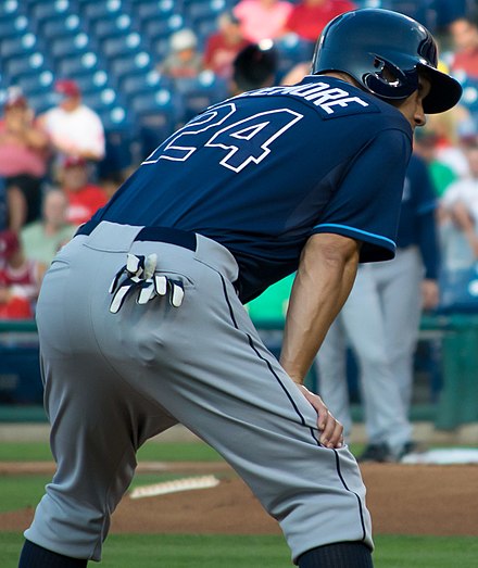 Sizemore with the Tampa Bay Rays in 2015