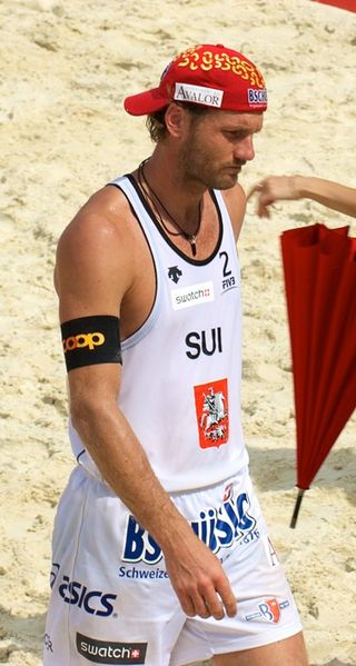 <span class="mw-page-title-main">Patrick Heuscher</span> Swiss beach volleyball player