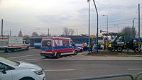 Grunwald Bridge tram accident