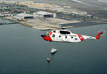 An HH-3F over CGAS San Diego, 1981. HH-3F Pelican over CGAS San Diego 1981.JPEG