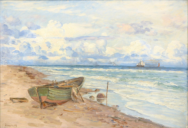 File:Hans Gyde Petersen - Parti fra Skagen Nordstrand - 1909.png