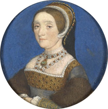 Hans Holbein the Younger - Portrait Miniature of Katherine Howard (Strawberry Hill).jpg