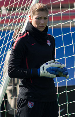 Hope Solo USA Training