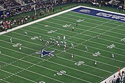 Dallas on offense