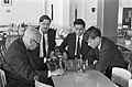 IBM-meesterschaaktoernooi 1962, L. Rellstab , Hein Ponn, H.L. Tan en Robbie Hart, Bestanddeelnr 914-2032.jpg