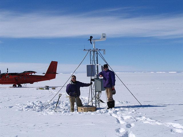 An Antarctic Automatic Weather Stations Project AWS in Antarctica