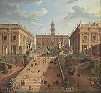 Il Campidoglio, Roma 1750.jpg