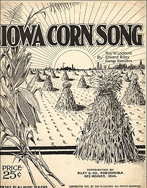 Iowa Corn Song 1921 Sheet Music.jpg