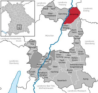 Ismaning - Localizazion