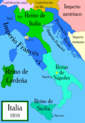 Italia en 1810