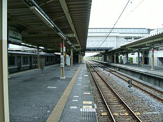 Anegasaki Station Railway station in Ichihara, Chiba Prefecture, Japan