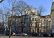 ul. Kopernika 23Szpital Uniwersytecki Klinika Ginekologii i Położnictwa (proj. Jerzy Struszkiewicz i Maksymilian Burstin, 1920)