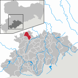Kaart van Jahnsdorf/Erzgeb.