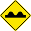 Jamaica road sign W6-1.svg