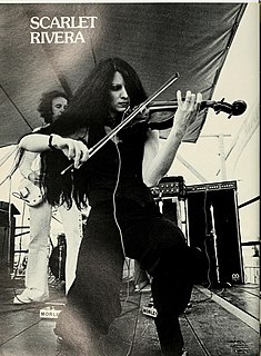 Scarlet Rivera American violinist