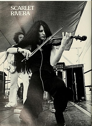 <span class="mw-page-title-main">Scarlet Rivera</span> American violinist