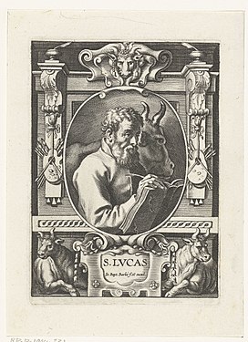 2 : Saint Luc d'après Theodoor van Loon.