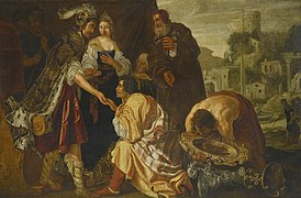The Continence of Scipio (1614-9) by Jan Tengnagel