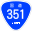 Japanese National Route Sign 0351.svg