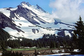 Jefferson Park Meadows, Gunung Jefferson Gurun